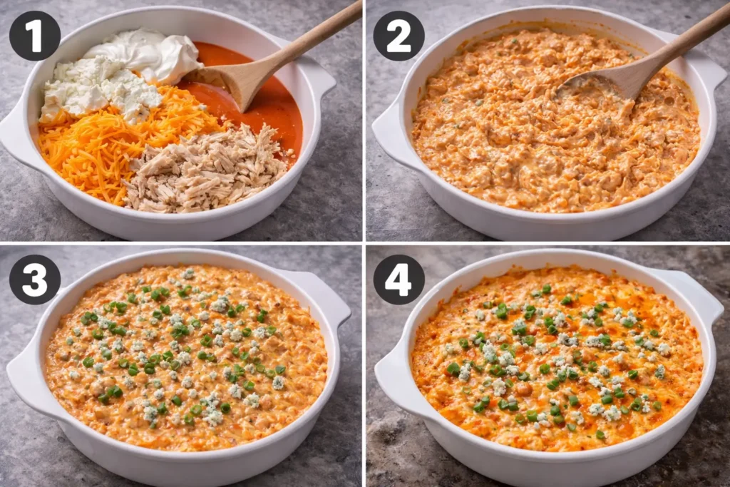 Buffalo-Chicken-Dip-step-by-step