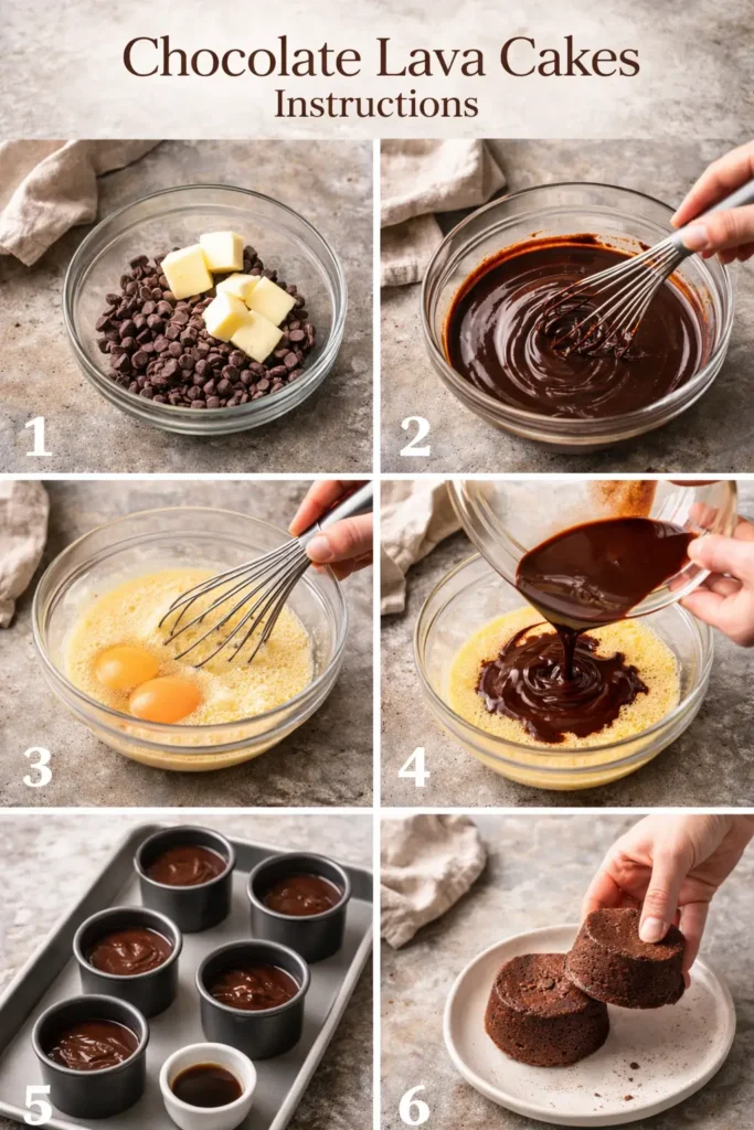 Chocolate-Lava-Cakes-step-by-step-instructions