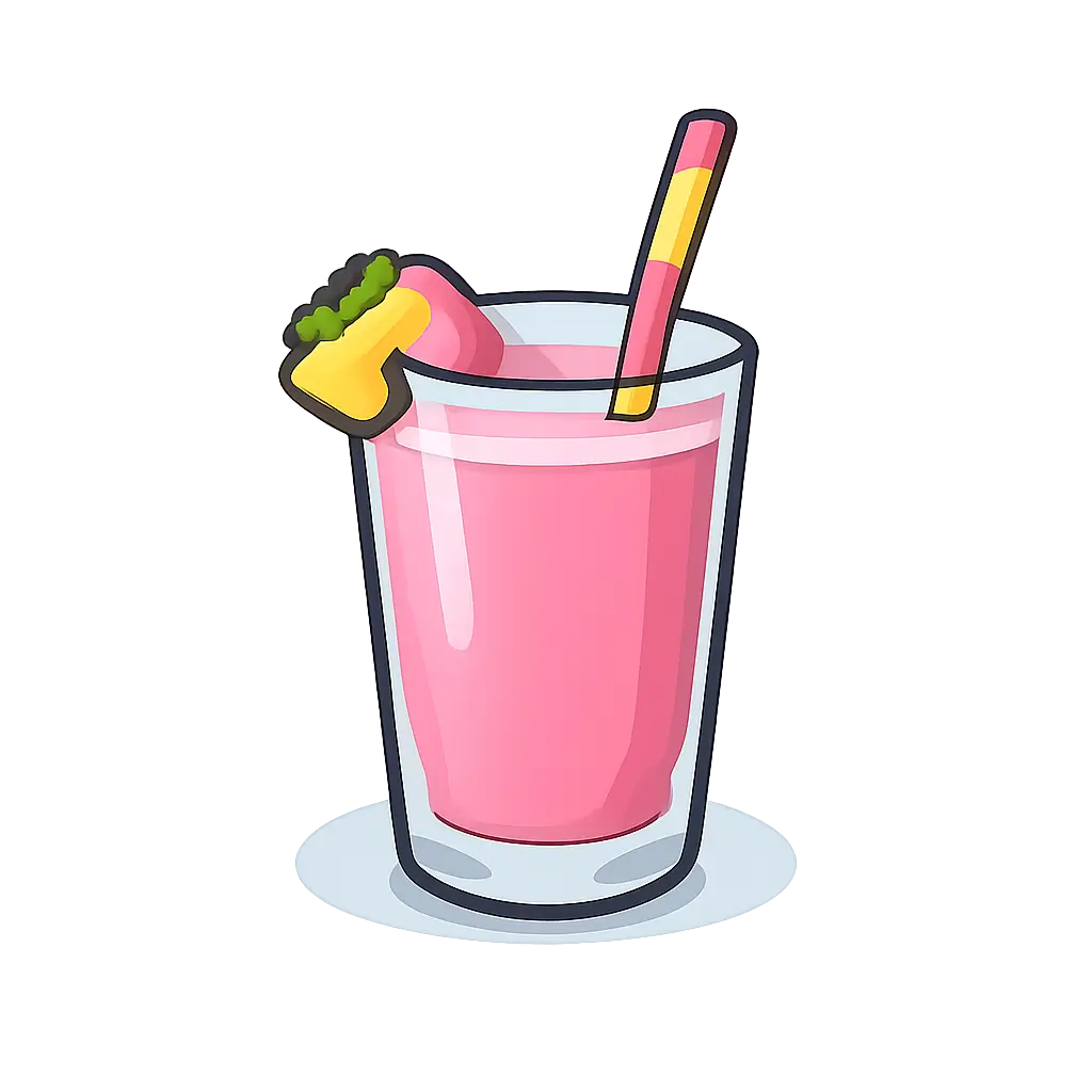 Refreshing drinks and smoothies icon