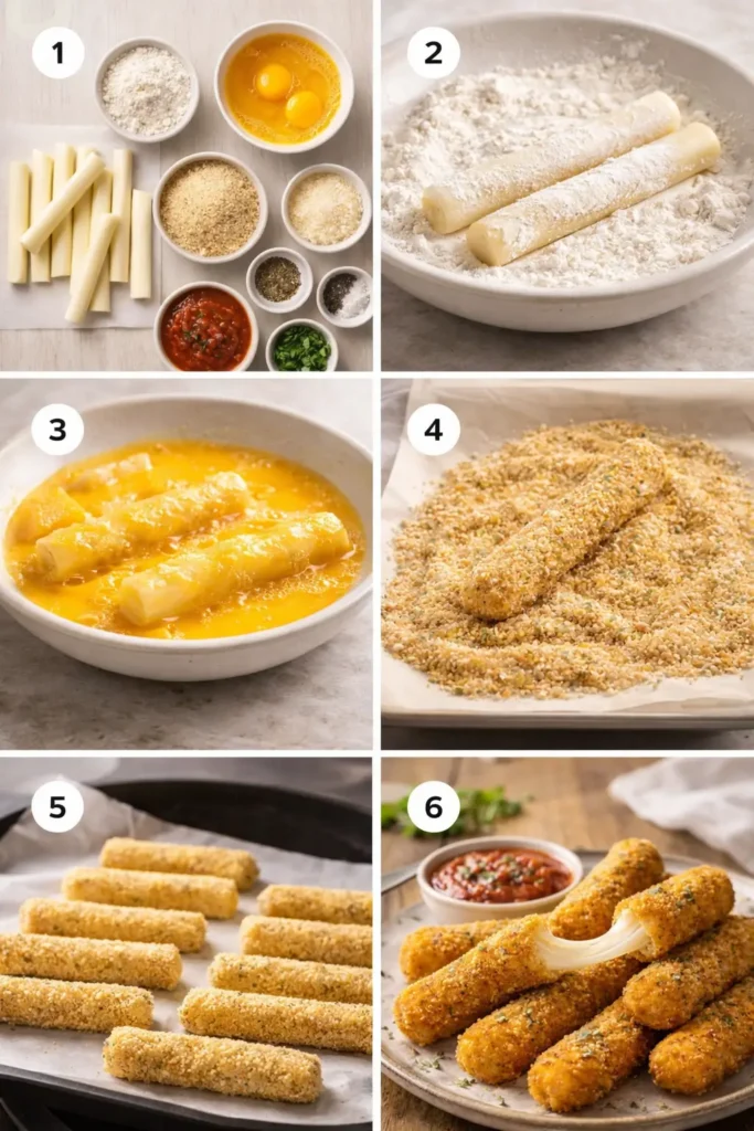 Crispy-Homemade-Mozzarella-Sticks-steps