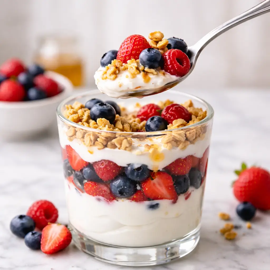 Greek-Yogurt-Berry-Parfaits-2