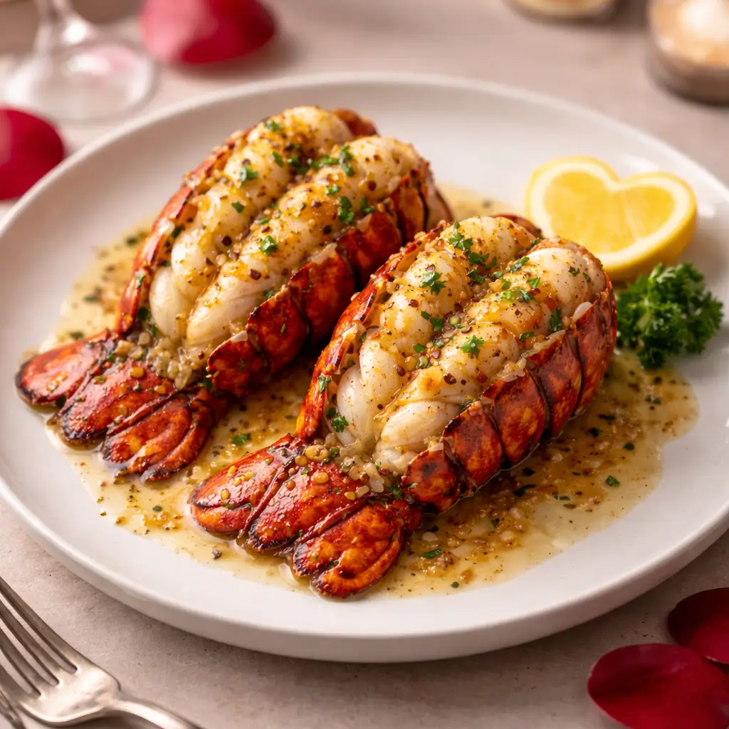 Lobster-Tail-with-Garlic-Butter-2