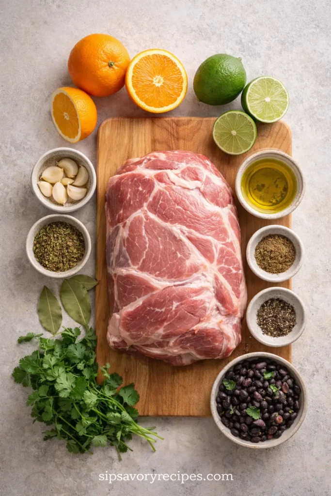 Roasted-Cuban-Mojo-Pork-ingredients