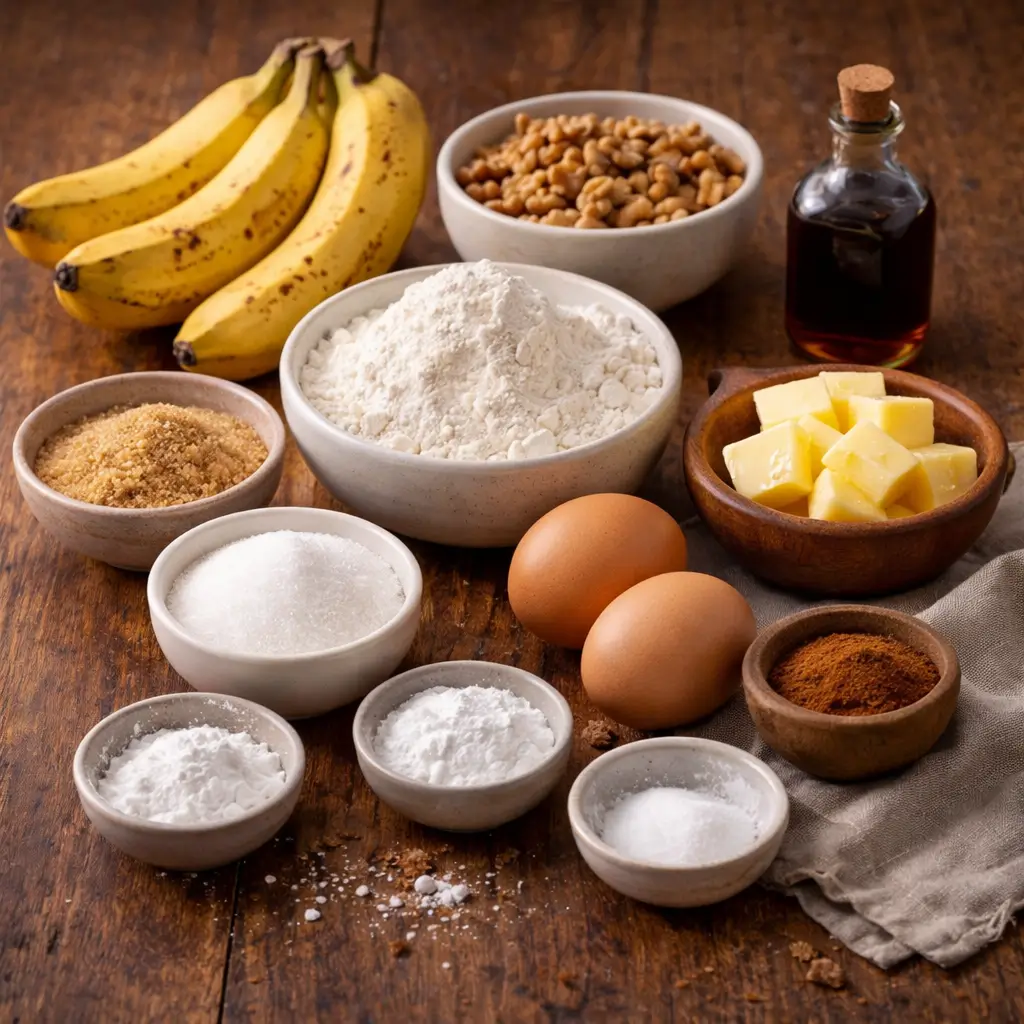 The-Ultimate-Moist-Banana-Bread-ingredients