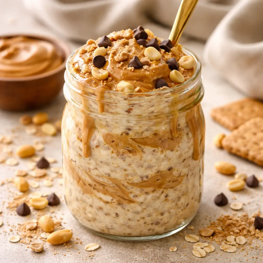 peanut-butter-cheesecake-overnight-oats