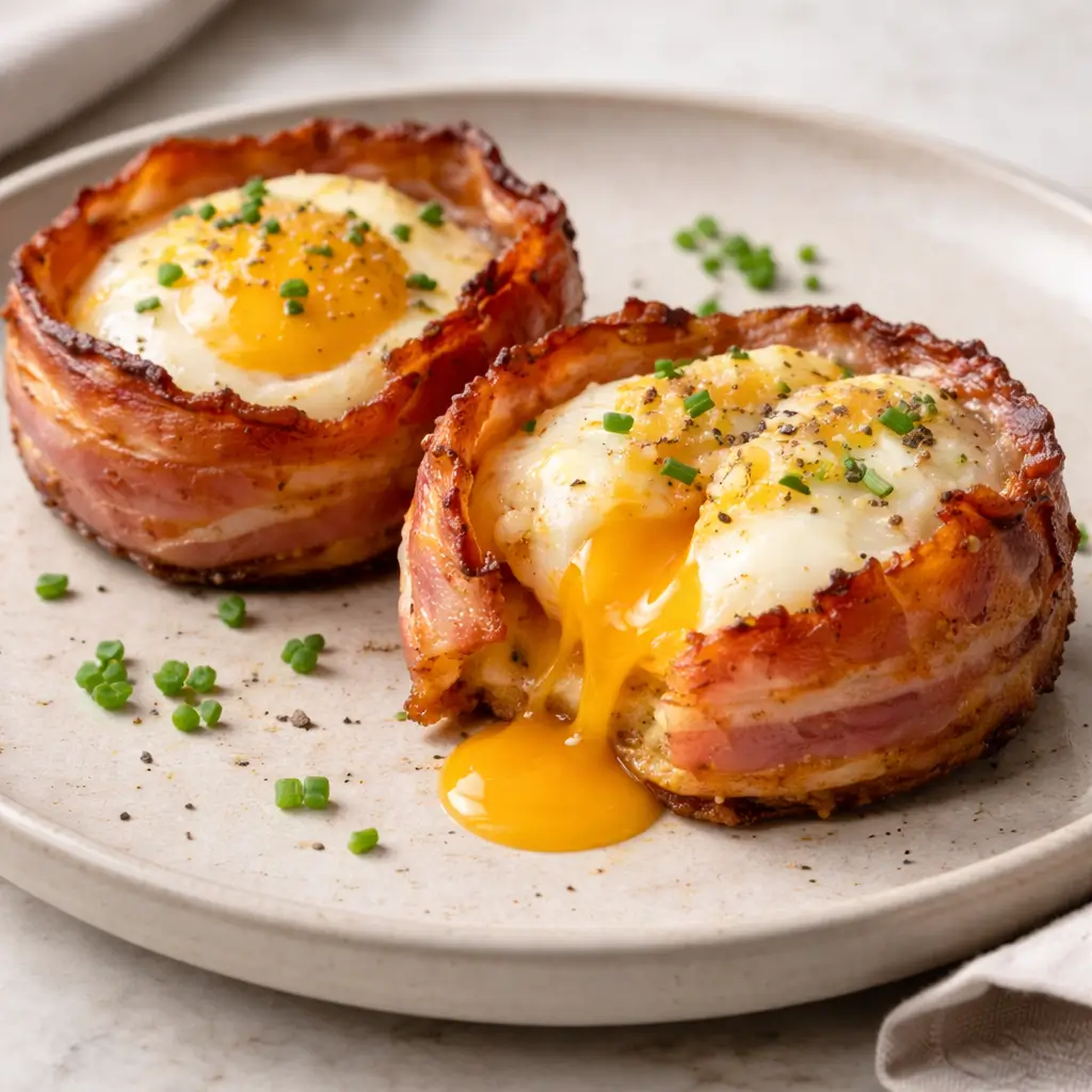 Baked-Eggs-in-a-Muffin-Tin-with-Bacon-3