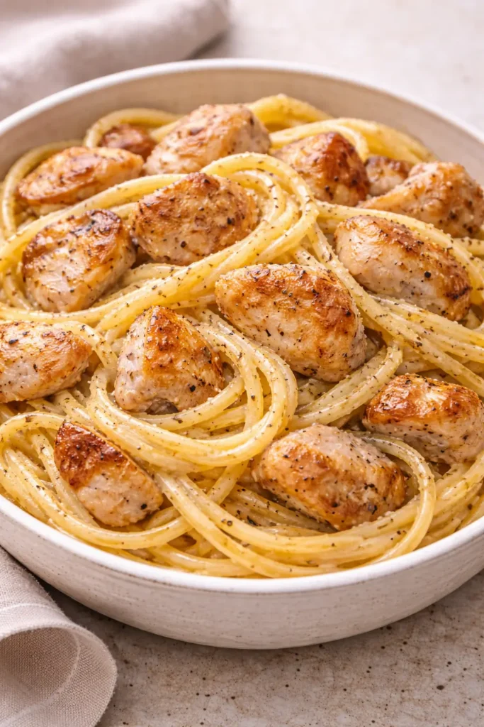 Chicken-Carbonara-Variation