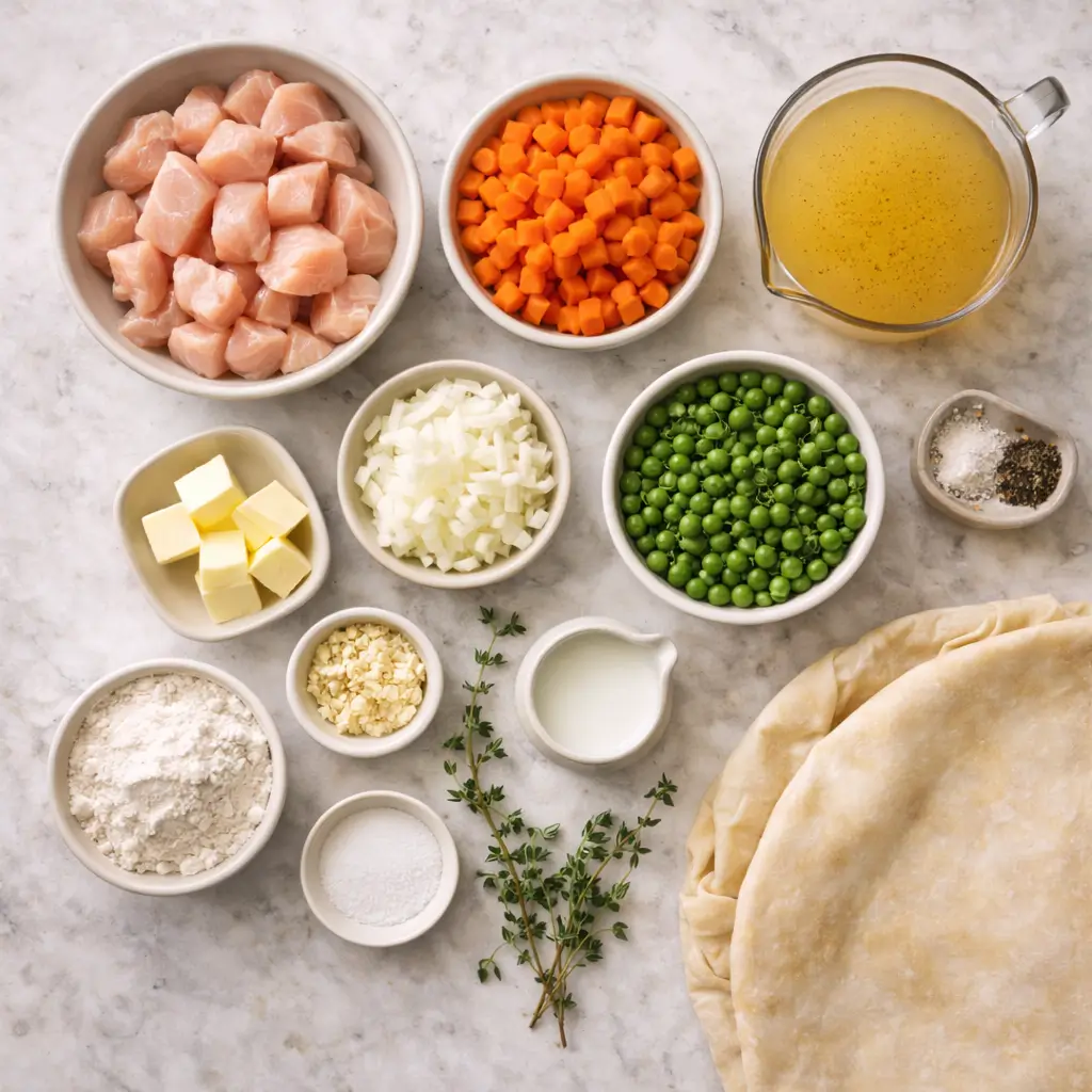 Chicken-Pot-Pie-Recipe-ingredients