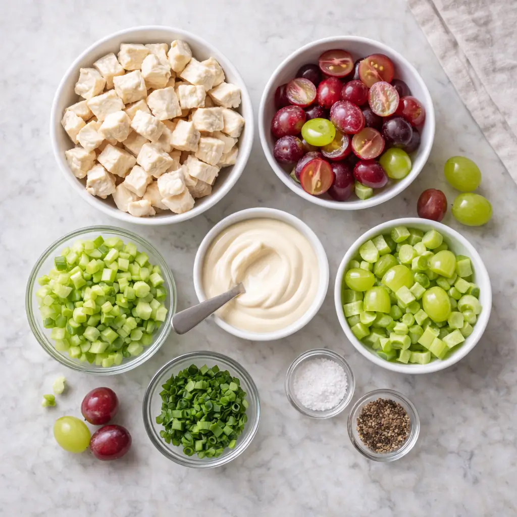 Chicken-Salad-with-Grapes-ingredients