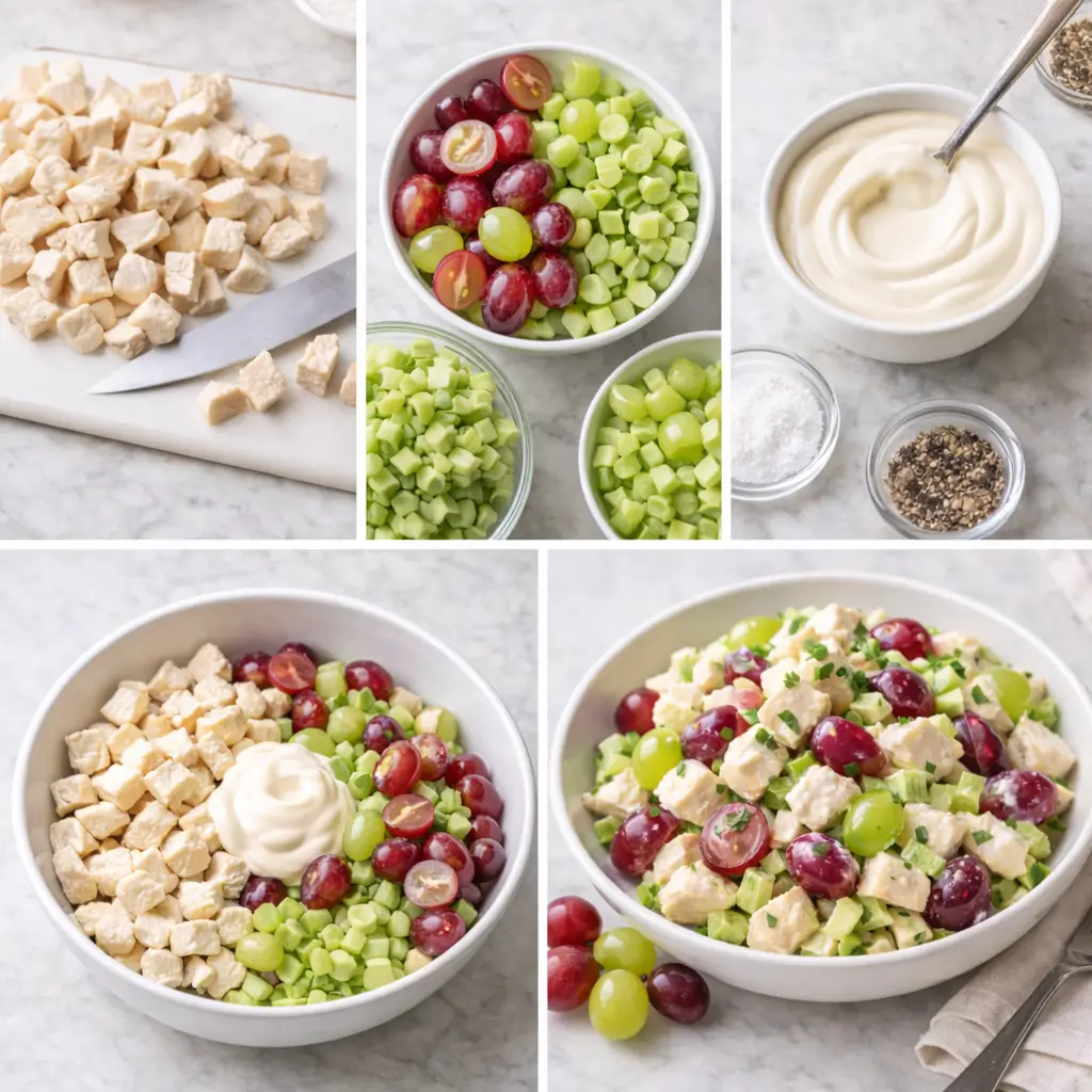 Chicken-Salad-with-Grapes-steps