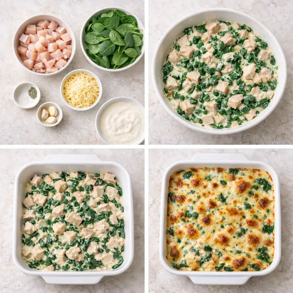 Chicken-and-Spinach-Casserole-steps
