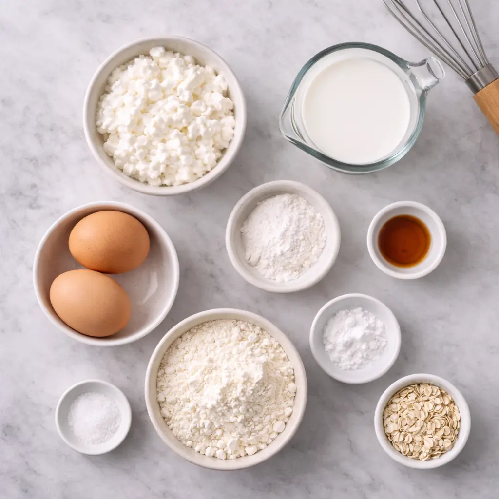 Cottage-Cheese-Waffles-ingredients