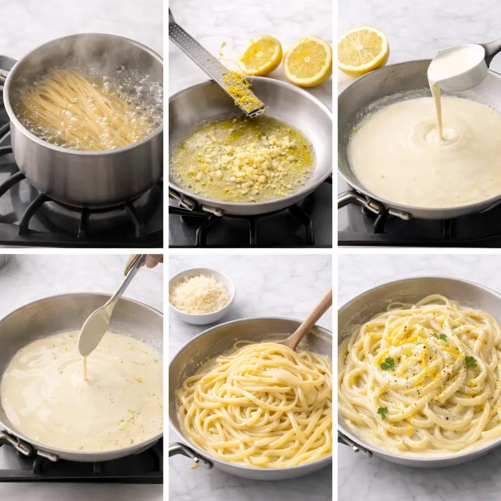 Creamy-Lemon-Pasta-steps