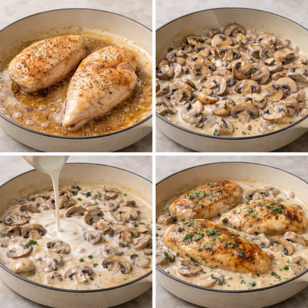 Creamy-Mushroom-Chicken-steps
