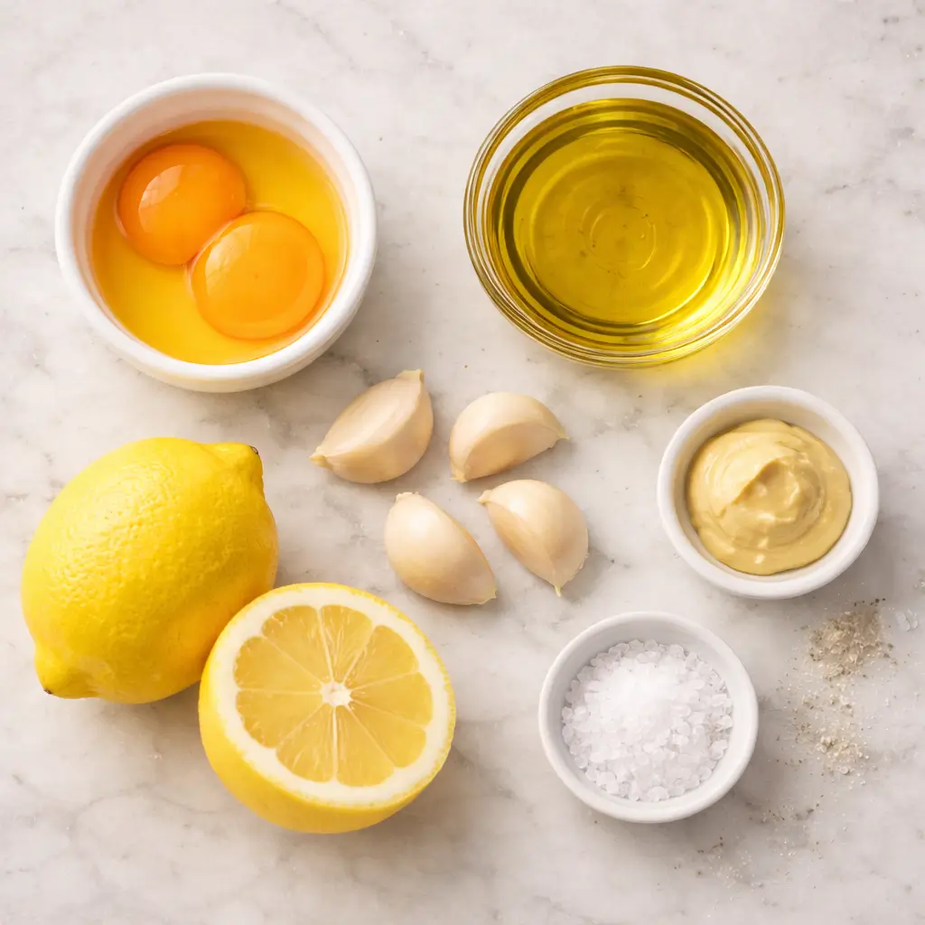 Garlic-Aioli-Sauce-Recipe-ingredients