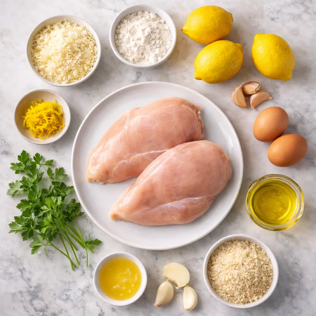 Lemon-Chicken-Romano-ingredients