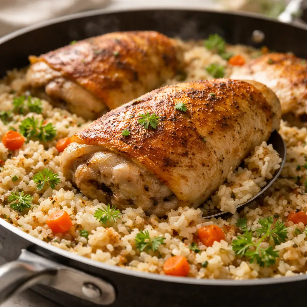 One-Pan-Chicken-and-Rice-2