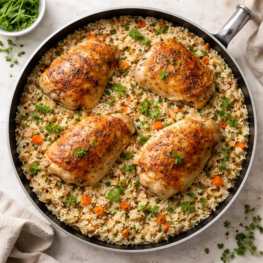 One-Pan-Chicken-and-Rice-3