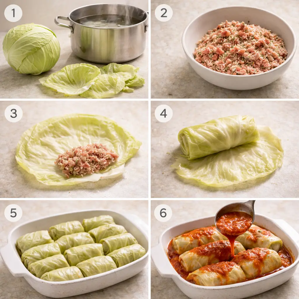 Stuffed-Cabbage-Rolls-steps