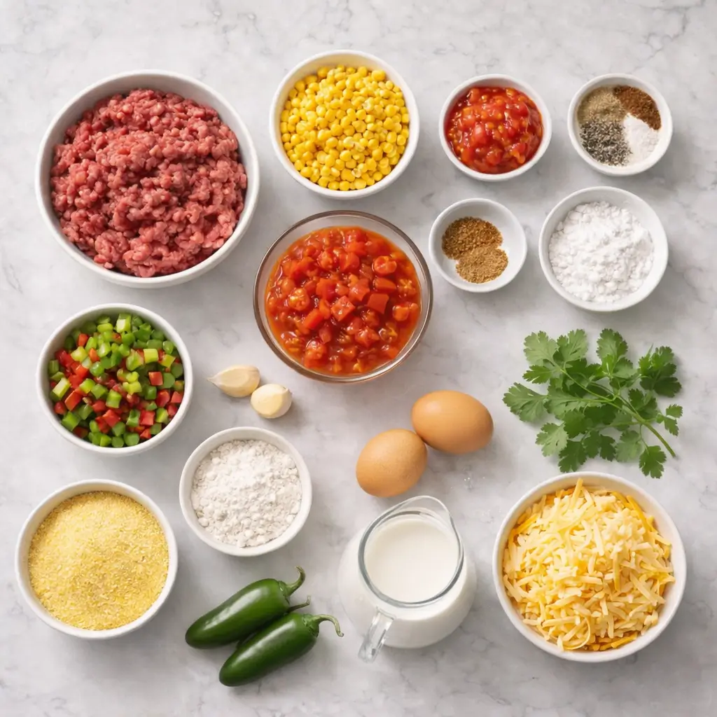 Tamale-Pie-ingredients