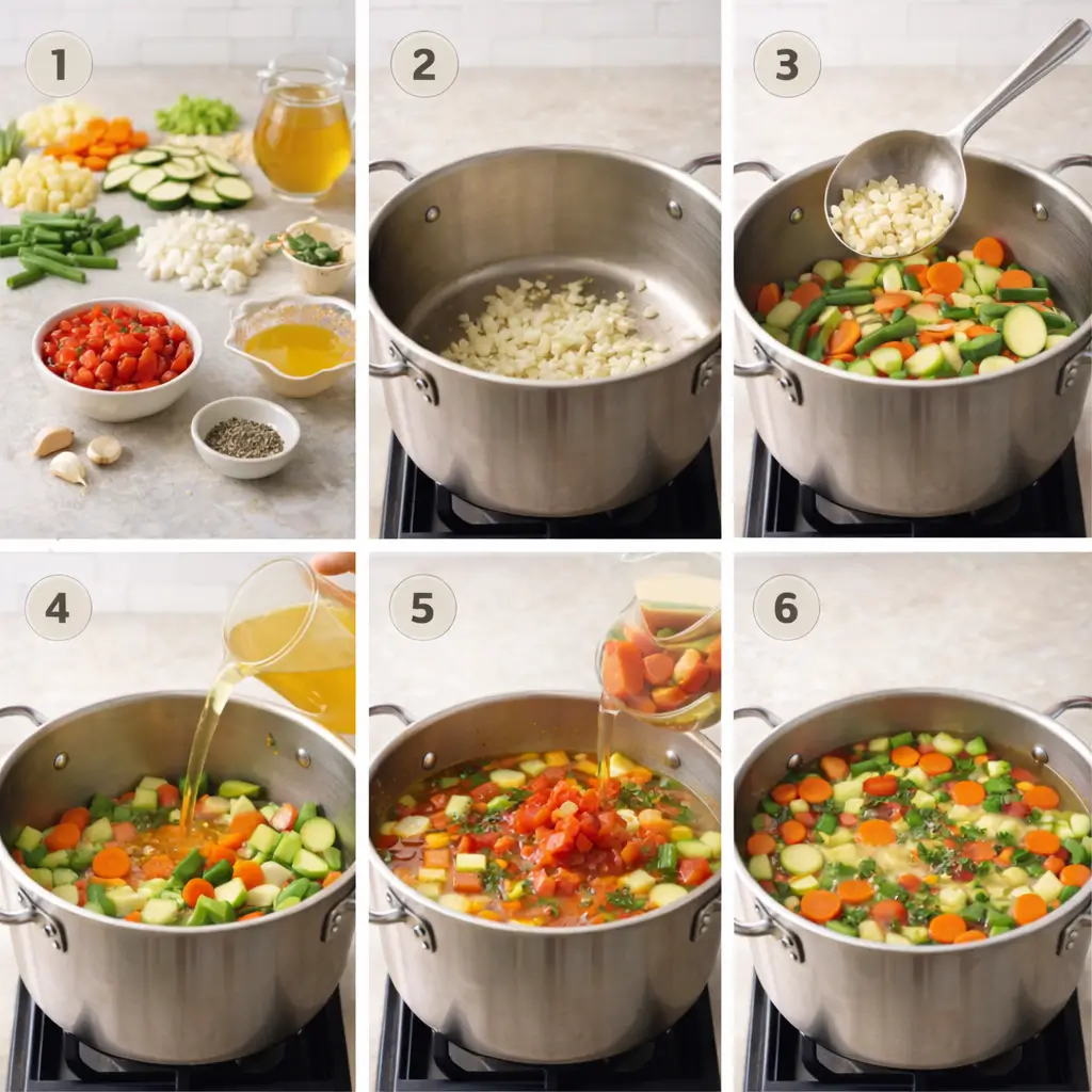 Vegetable-Soup-Recipe-steps