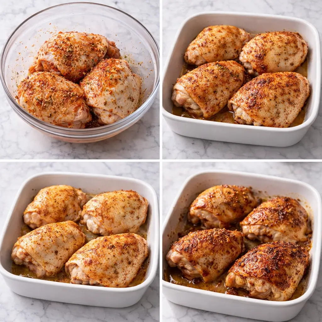 Baked-Chicken-Thighs-steps