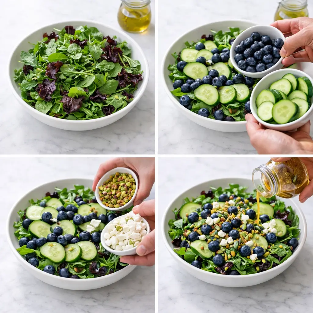 Blueberry-Pistachio-Spring-Salad-Recipe-ingredients