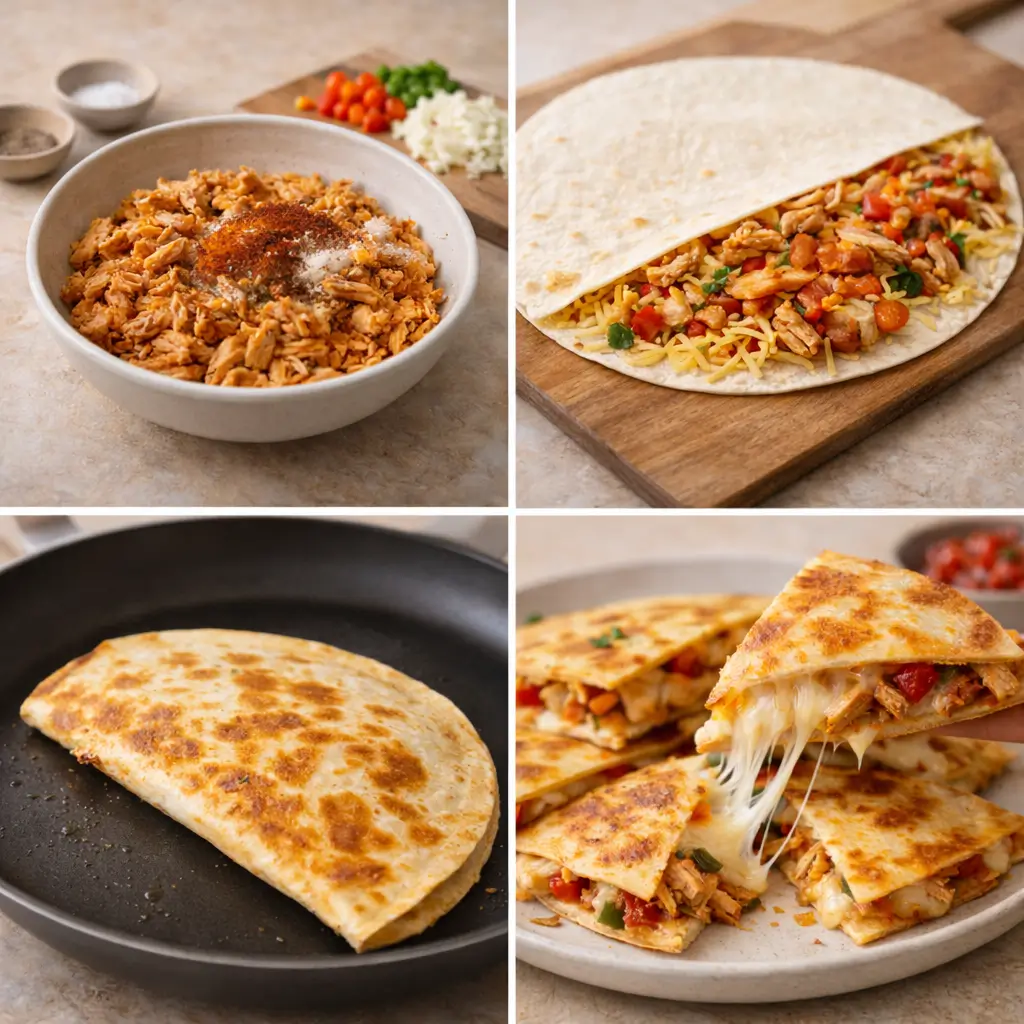 Cheesy-Chicken-Quesadillas-steps