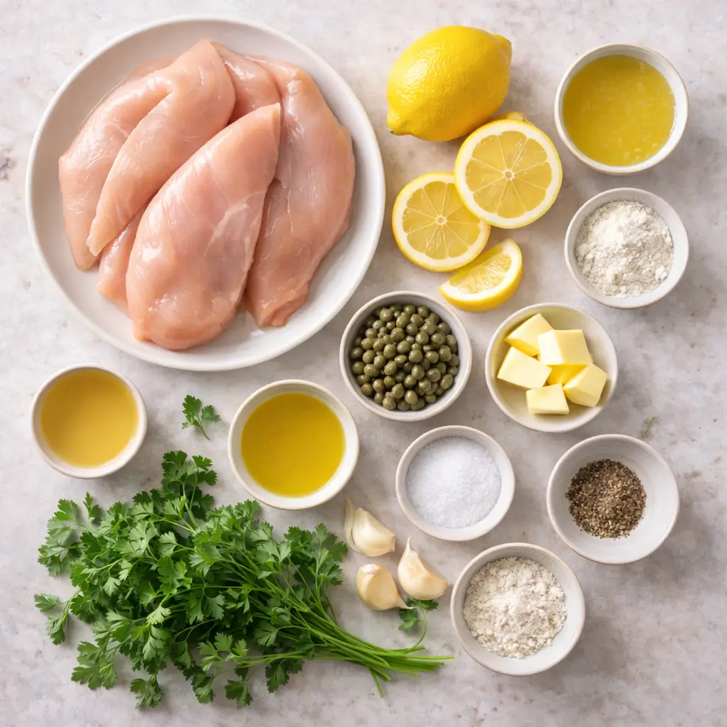Chicken-Piccata-Recipe-ingredients