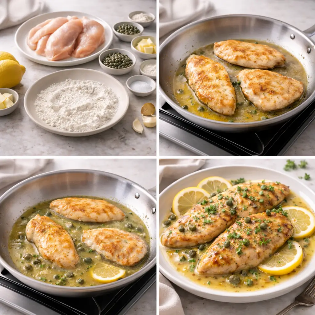 Chicken-Piccata-Recipe-steps