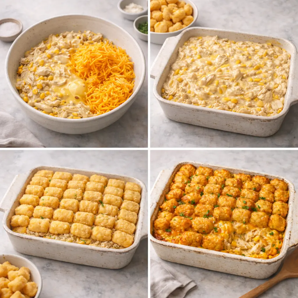 Chicken-Tater-Tot-Casserole-steps