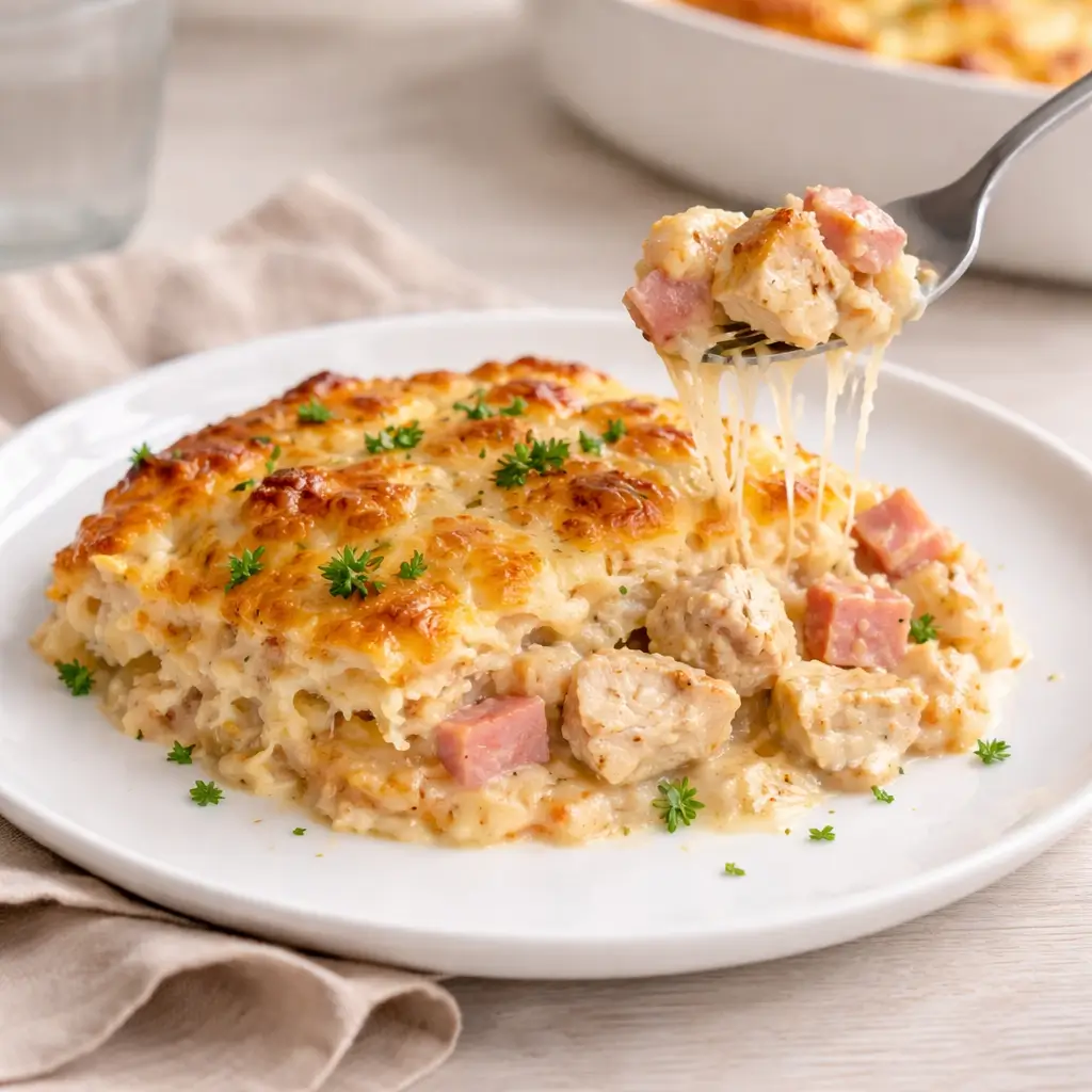 Cordon-Bleu-Chicken-Casserole-3