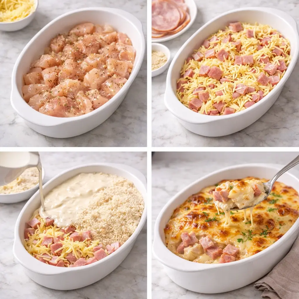 Cordon-Bleu-Chicken-Casserole-steps
