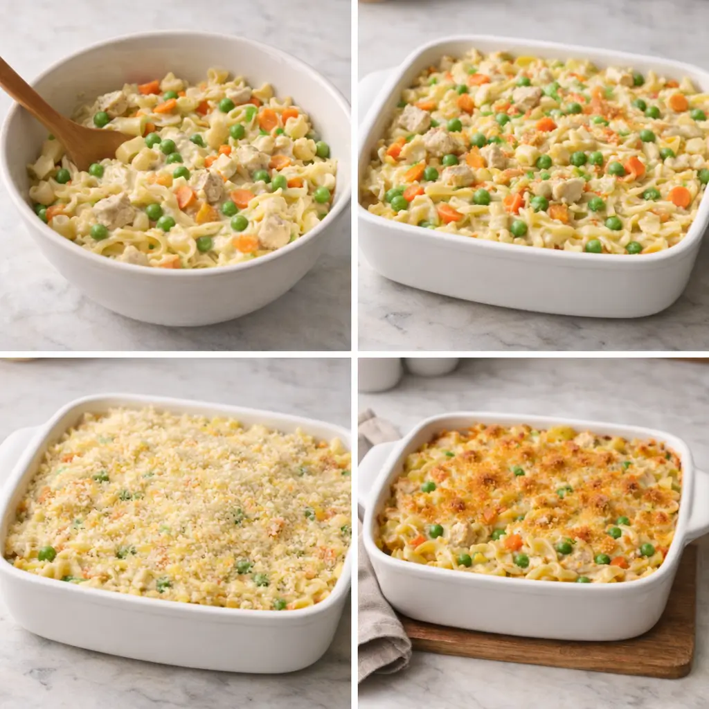 Creamy-Chicken-Noodle-Casserole-steps