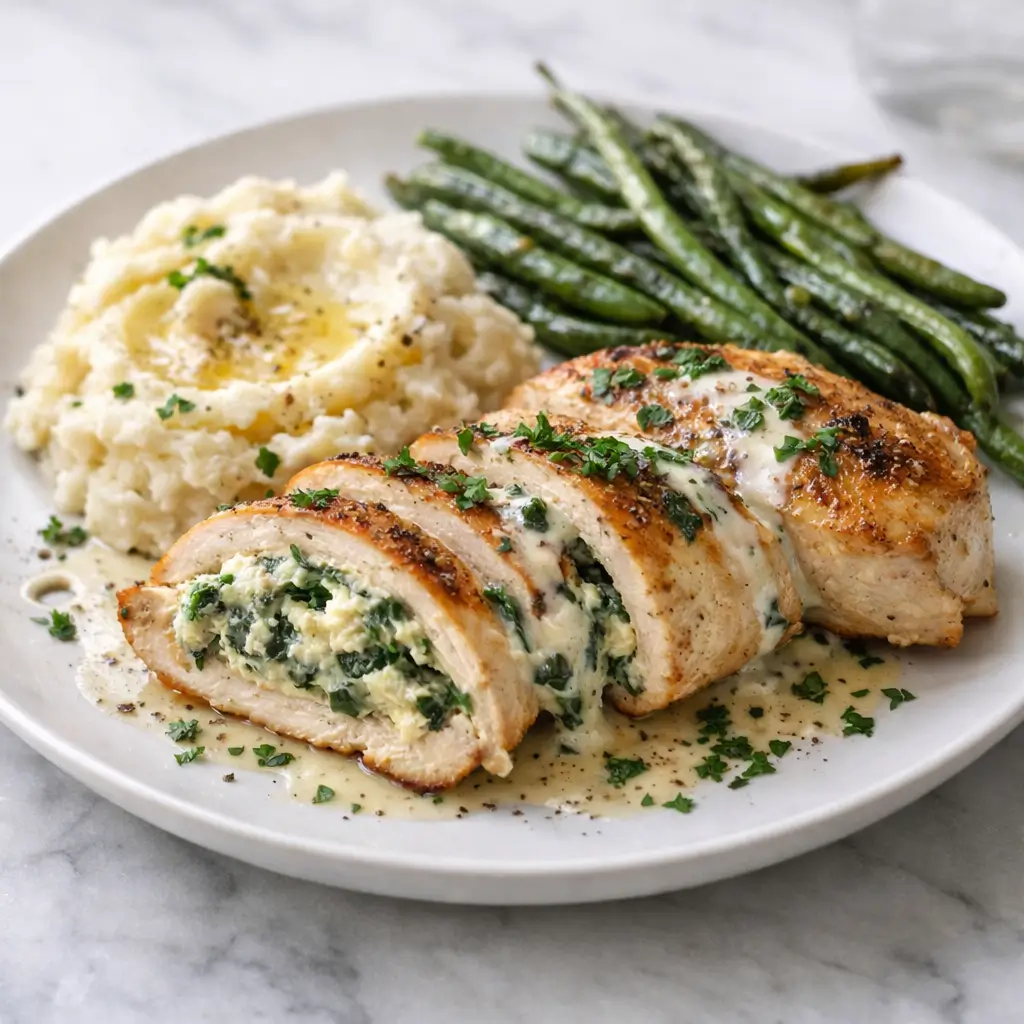 Creamy-Spinach-Stuffed-Chicken-3
