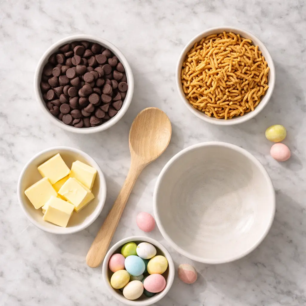Easter-Nests-Recipe-ingredients