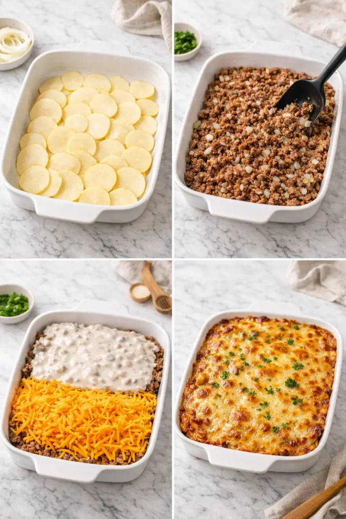 Hobo-Casserole-Ground-Beef-steps