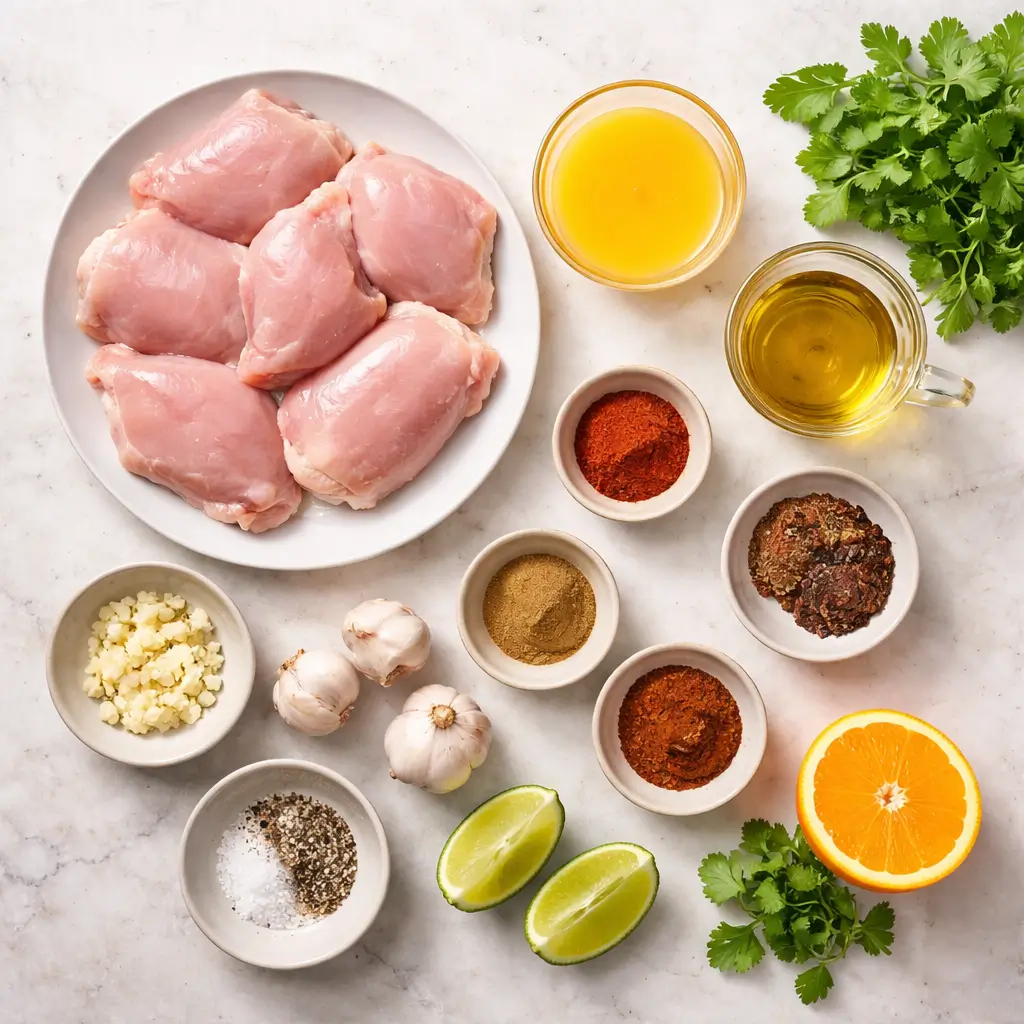 Homemade-Pollo-Loco-Chicken-Recipe-ingredients