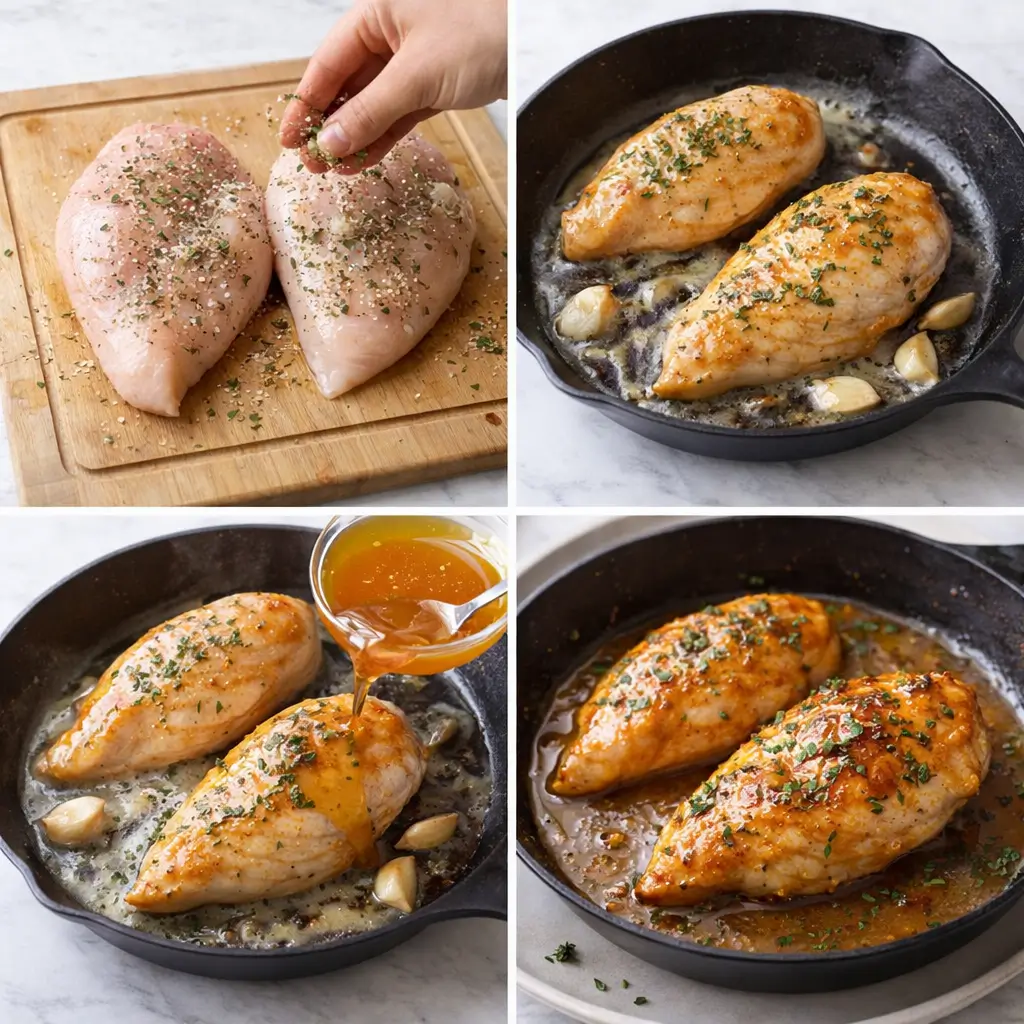 Honey-Butter-Roasted-Chicken-Breast-steps