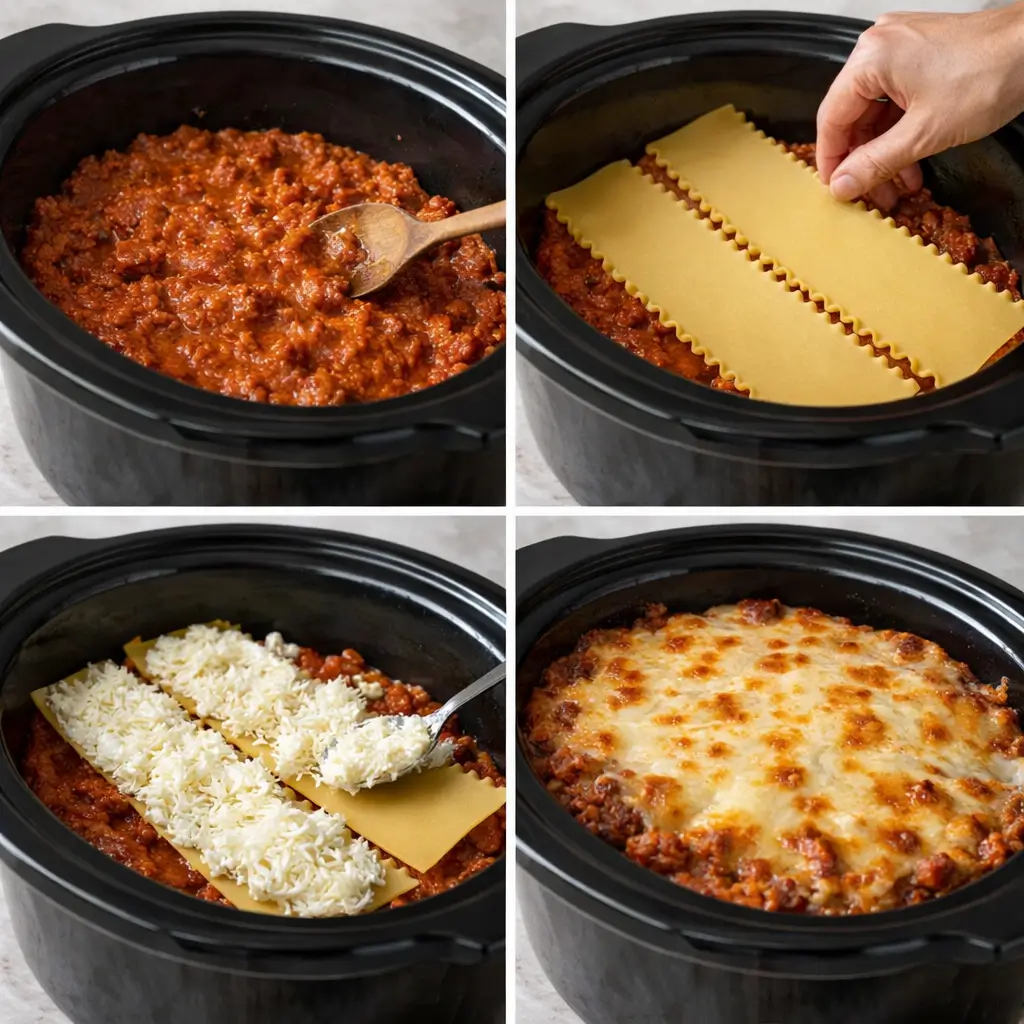 slow-cooker-lasagna-steps