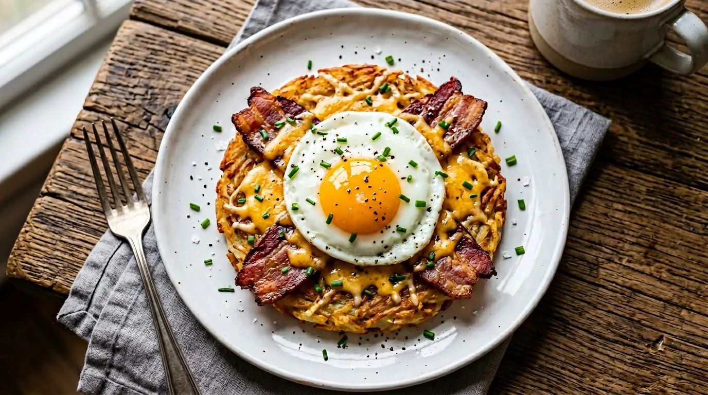 Crispy Potato Bacon, Egg & Cheese - featured image