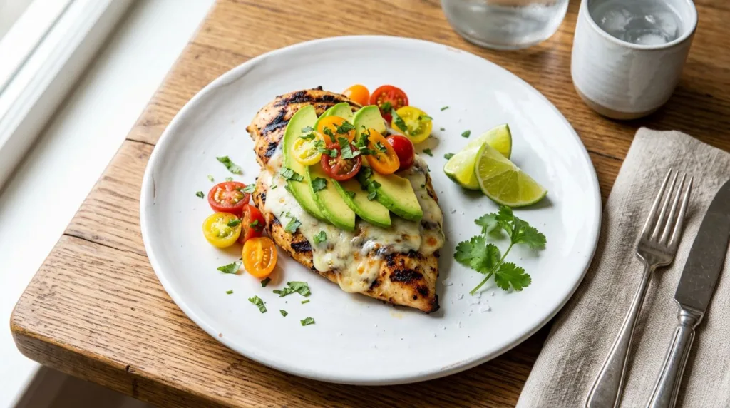 Grilled California Avocado Chicken - featured image