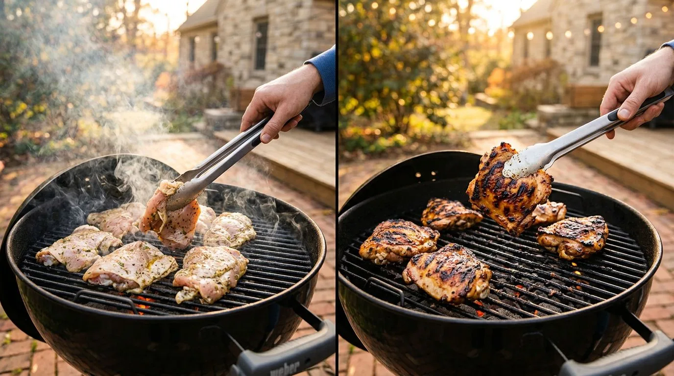 Step by step process of making Key West Grilled Chicken